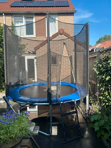 Salta Trampoline Ø 2,5 m met Veiligheidsnet & Trapje beschikbaar voor biedingen