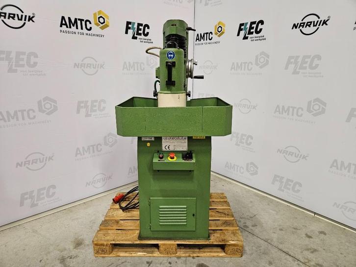 Komslijper zwenkslijper met magneettafel, Doe-het-zelf en Verbouw, Gereedschap | Slijpmachines, Gebruikt, Werkbankslijpmachine