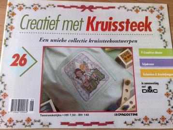 Creatief met kruissteek nr. 26-27-28-29-30-31-32-33-34-35-36 beschikbaar voor biedingen