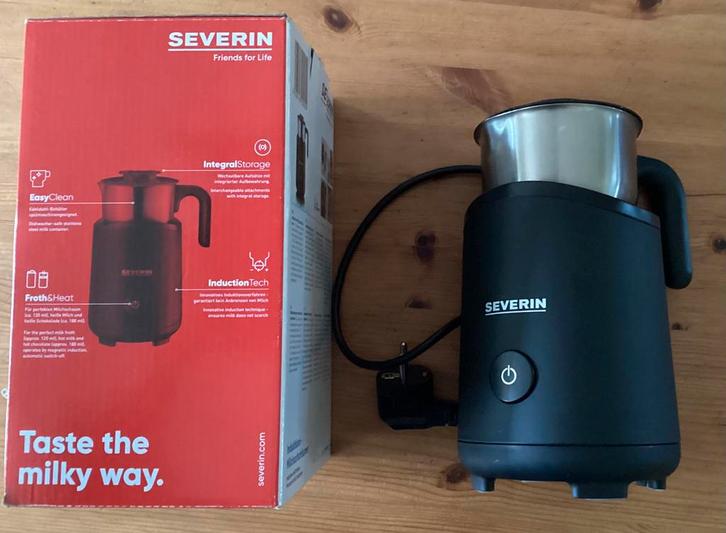 Severin SM 9495 Melkopschuimer inductie, Witgoed en Apparatuur, Melkopschuimers, Zo goed als nieuw, Ophalen of Verzenden