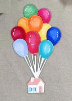 snijmal huisje aan ballonnen NIEUW, Hobby en Vrije tijd, Verzenden, Nieuw, Fantasie, Pons of Mal