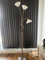 Vloerlamp Highlight Livorno Staal, Huis en Inrichting, Ophalen, Zo goed als nieuw, Glas