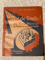 Antiek boekje over de werking van de radio 1946, Boeken, Techniek, Ophalen of Verzenden, Gelezen, Elektrotechniek