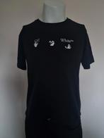 Zwarte Off-White t-shirt maat M, Ophalen of Verzenden, Zo goed als nieuw, Zwart