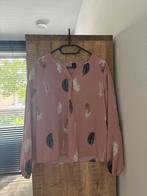 blouse met veren maat S, Ophalen of Verzenden, Zo goed als nieuw, Roze, Maat 36 (S)