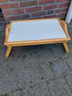 Dienblad met inklapbare pootjes., Ophalen, Zo goed als nieuw, Hout