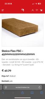 Steico flex 036 houtvezel isolatieplaten nieuw, Doe-het-zelf en Verbouw, Isolatie en Afdichting, Ophalen, Overige materialen, 12 cm of meer