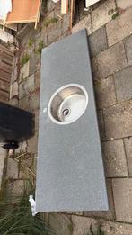 Aaanrechtblad werkblad, Ophalen, 150 tot 200 cm, Zo goed als nieuw, Minder dan 100 cm