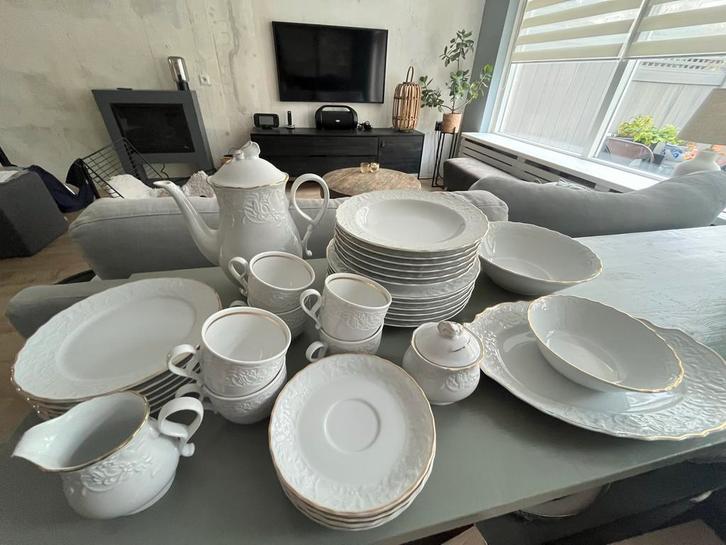 Mitterteich Bavaria Prinzess Gold Millennium Servies, Huis en Inrichting, Complete eetkamers, Zo goed als nieuw, Ophalen