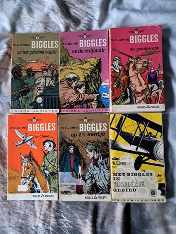 Biggles pockets en boeken beschikbaar voor biedingen