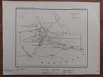 7 / Gemeente Dalen met Coevorden litho uit 1865 van J Kuyper, Antiek en Kunst, Ophalen of Verzenden