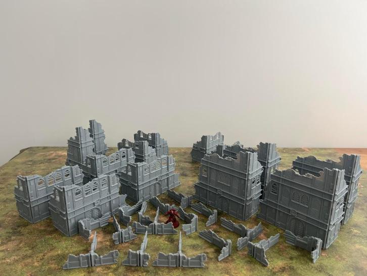 Warhammer 40K Tournament WTC/GW opvouwbaar terrein!, Hobby en Vrije tijd, Wargaming, Zo goed als nieuw, Warhammer 40000, Figuurtje(s)