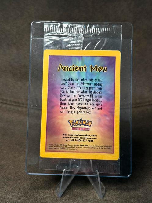 Sealed Ancient Mew Movie (Pokemon Promo), Hobby en Vrije tijd, Verzamelkaartspellen | Pokémon, Zo goed als nieuw, Losse kaart