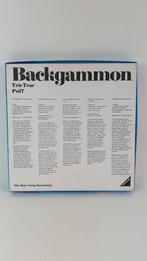 Backgammon, Tric Trac Puff, vintage Ravensburger 1976. 8C4, Tweedehands verkoop, Tweedehands verkoop, Gebruikt, Ophalen of Verzenden