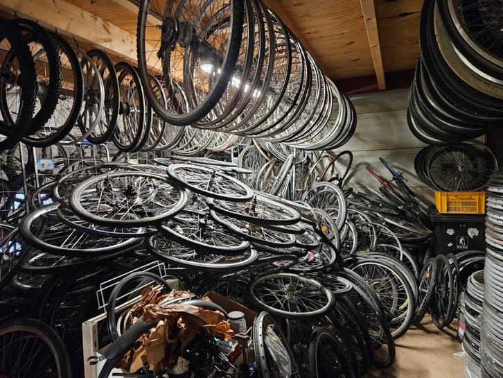 Fiets wielen en wielsets, Fietsen en Brommers, Fietsonderdelen, Zo goed als nieuw, Algemeen, Ophalen of Verzenden