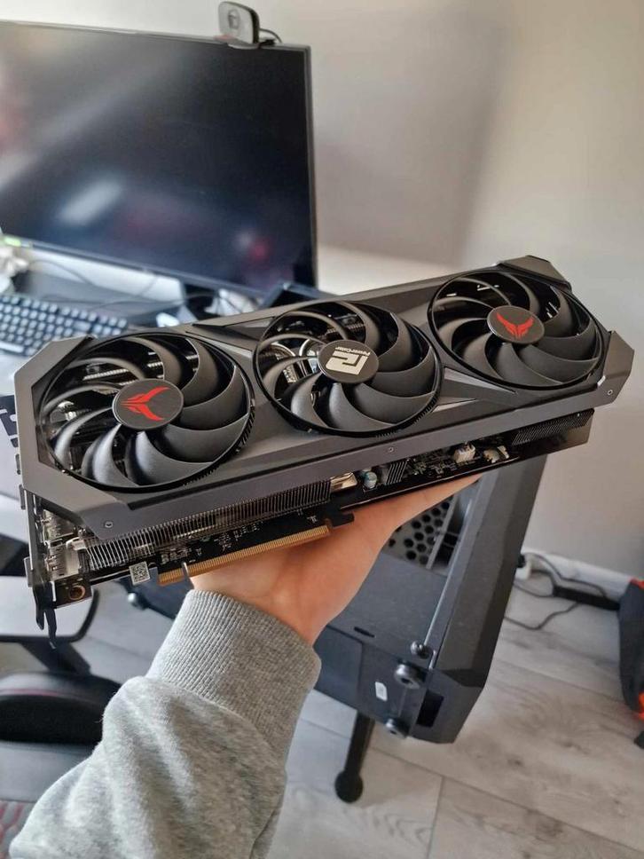 Rx 7800XT Red Devil, Computers en Software, Videokaarten, Zo goed als nieuw, AMD, PCI-Express 4.0, GDDR6, HDMI, VGA, Ophalen