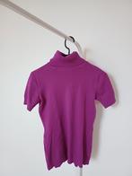 Paarse Gebreide Top met Turtleneck - Maat M, Maat 38/40 (M), Paars, Ophalen of Verzenden, Zo goed als nieuw