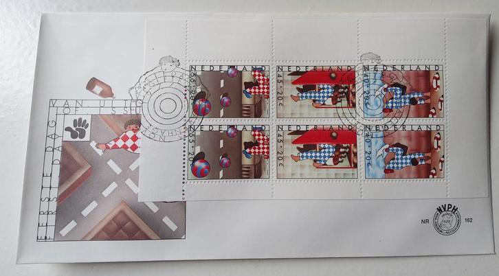 FDC Nederland Nr. 162, Postzegels en Munten, Postzegels | Eerstedagenveloppen, Onbeschreven, Nederland, Ophalen of Verzenden