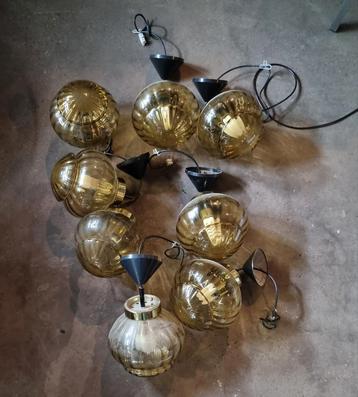 Vintage Raak lamp B-1139                        Set van 8 beschikbaar voor biedingen