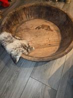Olijfbak, Huis en Inrichting, Woonaccessoires | Schalen en Manden, Ophalen, Gebruikt, Rond