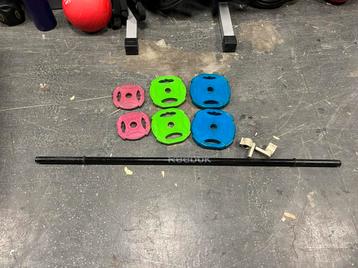 Reebok Halter stang met gewichten escape beschikbaar voor biedingen