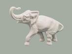Vintage beeld olifant keramiek jaren 80, Ophalen of Verzenden, Gebruikt, Dier