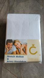 Molton en Hoeslaken, Ophalen, Wit, Hoeslaken of Sloop, Nieuw