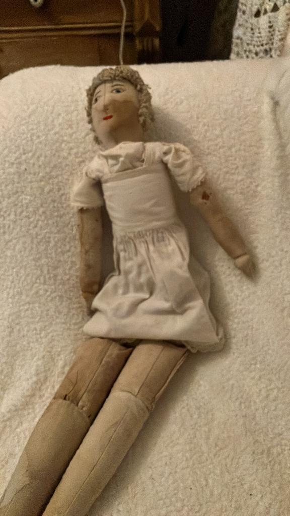 Antieke pop, Antiek en Kunst, Curiosa en Brocante, Ophalen of Verzenden