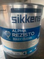 SIKKENS REZISTO MUURVERF, Doe-het-zelf en Verbouw, Verf, Beits en Lak, Nieuw, Ophalen of Verzenden, Verf, Minder dan 5 liter