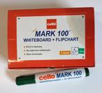 NIEUW doos 10st whiteboard + flipchart marker groen 1-3mm, Ophalen of Verzenden, Nieuw