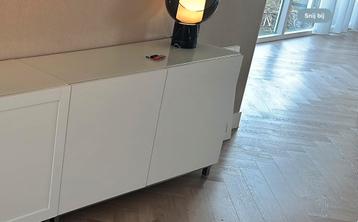 Besta Ikea 4 deuren hoogglans wit - afbeelding 1