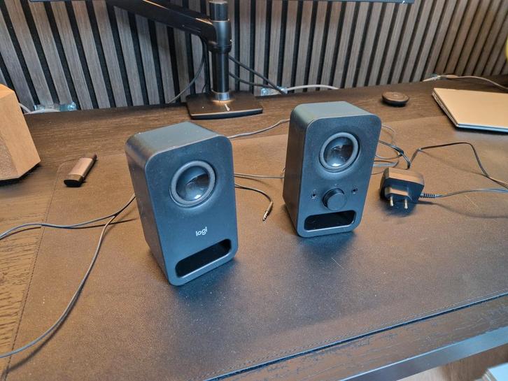 Logitech Z150 pc speakers, Computers en Software, Pc speakers, Zo goed als nieuw, Audiokanaal 2.0, Ophalen of Verzenden