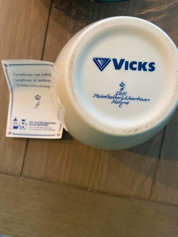 Delfts Blauw Tabakspot - Plateelbakkerij Schoonhoven, Antiek en Kunst, Antiek | Keramiek en Aardewerk, Ophalen