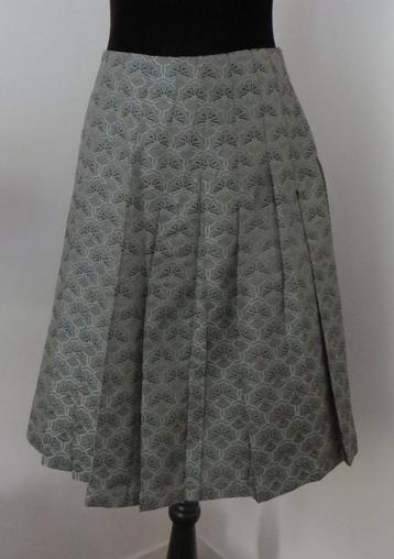 NOA NOA I Leuk Rokje I Mt 42 I Deels Zijde I Zilvergrijs🎄 beschikbaar voor biedingen