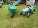 traptrekker en kruiwagen, Kinderen en Baby's, Speelgoed | Buiten | Skelters, Ophalen, Gebruikt, Overige merken