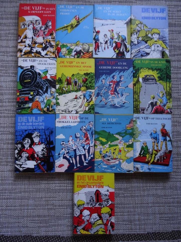 De Vijf - Enid Blyton, Boeken, Kinderboeken | Jeugd | 10 tot 12 jaar, Gelezen, Non-fictie, Ophalen