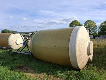 4xbrijvoer liquid tank 50m3 16 x brok silo's 25m3 tot klein  beschikbaar voor biedingen