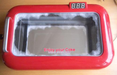 Coca cola display vitrine met ingebouwde led verlichting, Verzamelen, Elektronische Apparatuur, Overige typen, Ophalen of Verzenden