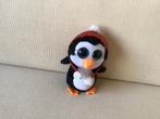 Knuffel kerst pinguïn TY met glitteroogjes, Kinderen en Baby's, Speelgoed | Knuffels en Pluche, Verzenden, Zo goed als nieuw, Overige typen