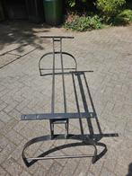 Stalen onderstel (eet)tafel, Huis en Inrichting, Ophalen of Verzenden, Gebruikt, Rechthoekig, 50 tot 100 cm