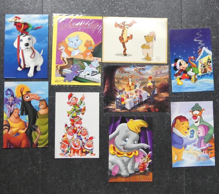 Walt Disney ansichtkaarten film kaarten wenskaarten, Verzamelen, Disney, Zo goed als nieuw, Papier, Kaart of Schrift, Winnie de Poeh of vrienden