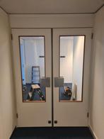 Dubbele deur zonder voorrangregeling, Doe-het-zelf en Verbouw, Deuren en Horren, Ophalen, Gebruikt, 120 cm of meer, Buitendeur