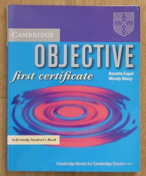 ISBN0521798574 - Objective First Certificate, Boeken, Studieboeken en Cursussen, Zo goed als nieuw, Alpha, Ophalen of Verzenden