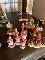 Kerstdorp poppetjes lemax, Diversen, Kerst, Ophalen, Zo goed als nieuw