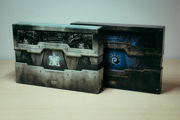 Starcraft Wings of Liberty en Heart of the Swarm CE, Spelcomputers en Games, Games | Pc, Gebruikt, Ophalen