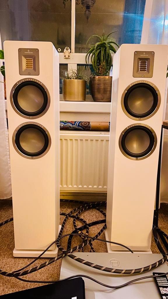 Audiovector QR3 + Primare i22 met DAC, Audio, Tv en Foto, Luidsprekers, Gebruikt, Front, Rear of Stereo speakers, 120 watt of meer