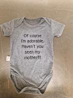 Nieuwe grijze romper maat 92 ( moeder ), Kinderen en Baby's, Kinderkleding | Maat 92, Ophalen of Verzenden, Nieuw, Jongen of Meisje