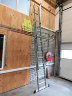 Nieuwe Ladder 2x8 met stabilisatiebalk, Doe-het-zelf en Verbouw, Ladders en Trappen, Ophalen, Nieuw, Ladder, Opvouwbaar of Inschuifbaar