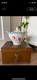 Intage dekschaal Digoin, Ophalen of Verzenden
