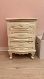 Nachtkastje baroc brocante, Huis en Inrichting, Kasten | Ladekasten, Ophalen, 1 of 2 laden, 50 tot 100 cm, Zo goed als nieuw